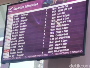 Usai MotoGP, Batik Sampai Garuda Indonesia Delay di Bandara Lombok