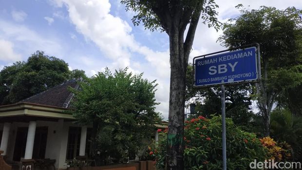 Potret rumah masa muda SBY
