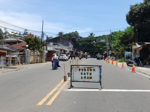 Polisi Terapkan One Way dari Puncak ke Jakarta