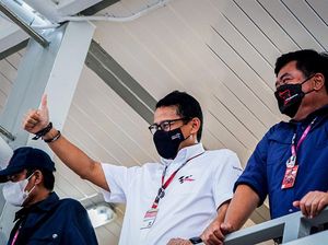 Sandiaga: Lagu Indonesia Raya Berkumandang, Hujan di Mandalika Reda, Seperti Magic