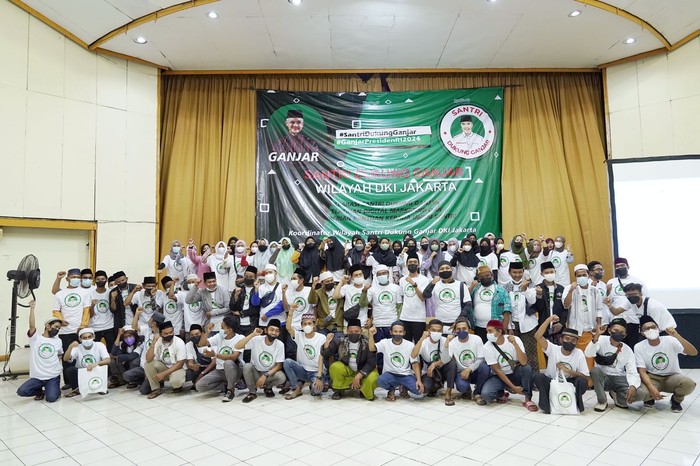 Sejumlah Santri di Jabodetabek Dukung Ganjar Maju Pilpres 2024