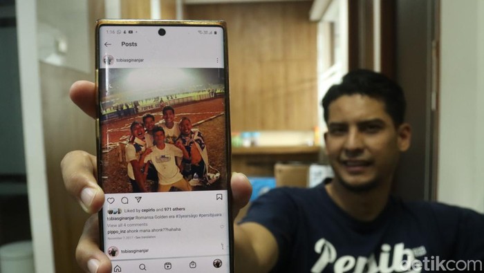 Sekjen Viking Persib Club Tobias Ginanjar