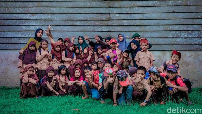 Siswa kelas jauh di pedalaman Pinrang