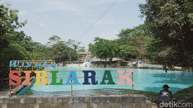 Tempat wisata Umbul Siblarak di Polanharjo, Klaten.