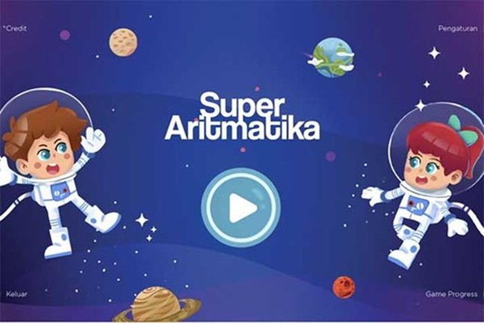 Android mobile game ITB Super Aritmatika.