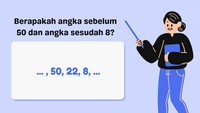 Perhatikan selisih setiap angkanya!