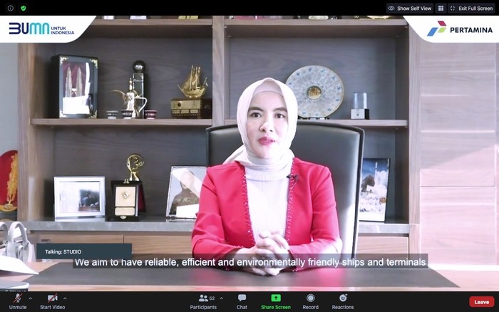 CEO PT Pertamina (Persero) Nicke Widyawati