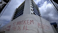Dalam laporan perusahaan Braskem yang dilansir AP, perusahaan tersebut sudah mencairkan sekitar 40% dari lebih dari 5 miliar reais (sekitar 1 miliar dolar). Uang itu disisihkan untuk relokasi, kompensasi individu termasuk penduduk dan karyawan lokal, serta transfer fasilitas seperti sekolah dan rumah sakit.