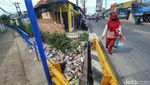 Jorok! Sungai Cikahiyangan Bandung Dipenuhi Sampah