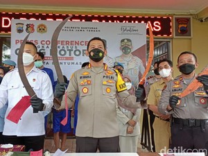 Berawal Saling Ejek di Medsos, Geng Motor Ngamuk-Rusak Motor di Purwokerto
