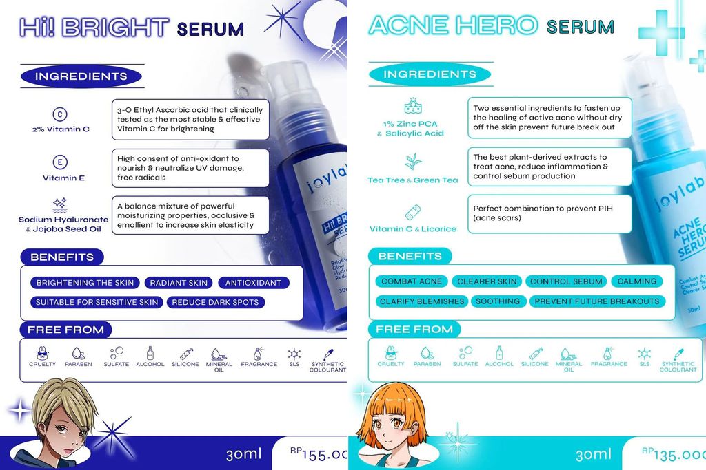 kombinasi serum menghilangkan jerawat