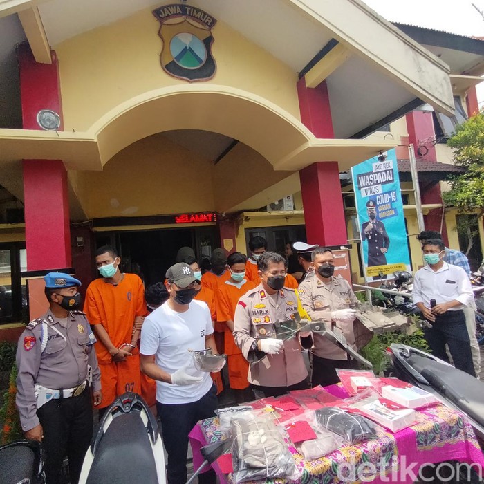 Komplotan begal sadis di Surabaya dibekuk