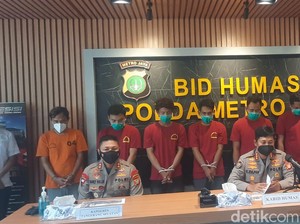 Polisi Ciduk Sindikat Curanmor Tangerang. 19 Unit Motor Diamankan