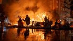 Festival Api La Fallas di Spanyol, Boneka Biden dan Putin Ikut Dibakar
