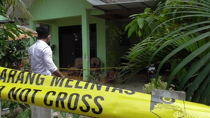 Lokasi penembakan Dirtahti Polda Gorontalo AKBP Beni Mutahir  (detikcom/Ajis Halid)