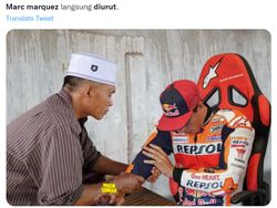 Meme Kocak MotoGP Mandalika, Marquez Diurut dan Ada Petir Thor
