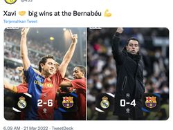 Real Madrid Babak Belur, Xavi Ball Bikin Barcelona Kembali Garang