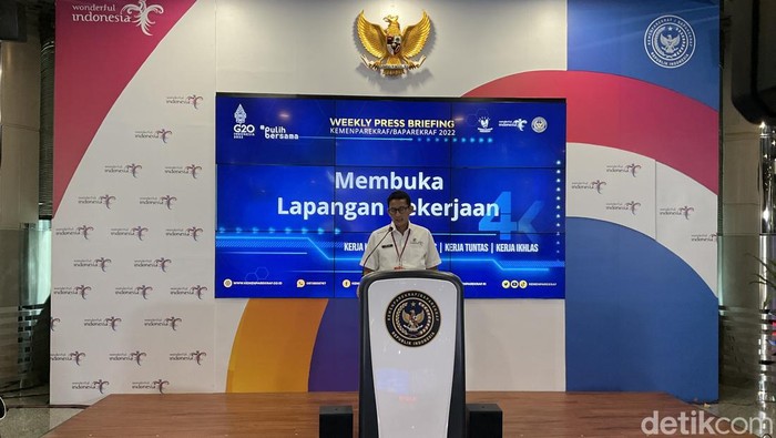 Menparekraf Sandiaga Uno