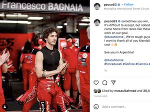 Para Pebalap MotoGP di Instagram: Terima Kasih Indonesia