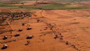 Kemarau Panjang, Pulau Hijau Madagaskar Berubah Jadi Merah Berdebu