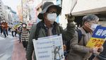 Warga Jepang Turun ke Jalan Tolak Operasi Militer Rusia ke Ukraina
