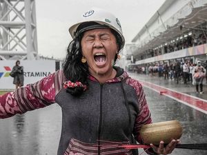Sirkuit Jepang Diguyur Hujan, MotoGP Panggil Rara Sang Pawang Hujan