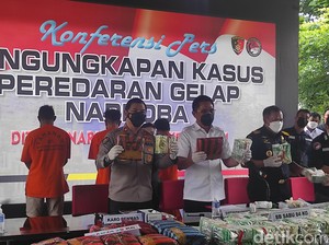 Bareskrim Bongkar Peredaran Narkoba di Aceh, 84 Kg Sabu-20 Kg Ganja Disita
