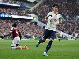 Tottenham Vs West Ham: Son Brace, Spurs Menang 3-1