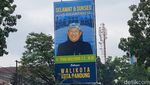 Baliho untuk Plt Walkot Bandung Yana Mulyana Mendadak Hilang