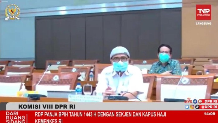 Kemenkes Rapat bersama Komisi VIII DPR RI