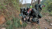 Seperti dilansir Associated Press, Selasa (22/3/2022), pesawat dengan nomor penerbangan MU5735 yang membawa 132 orang itu terjatuh saat mengudara dari Kunming menuju Guangzhou pada Senin (21/3) waktu setempat. China Daily via REUTERS  