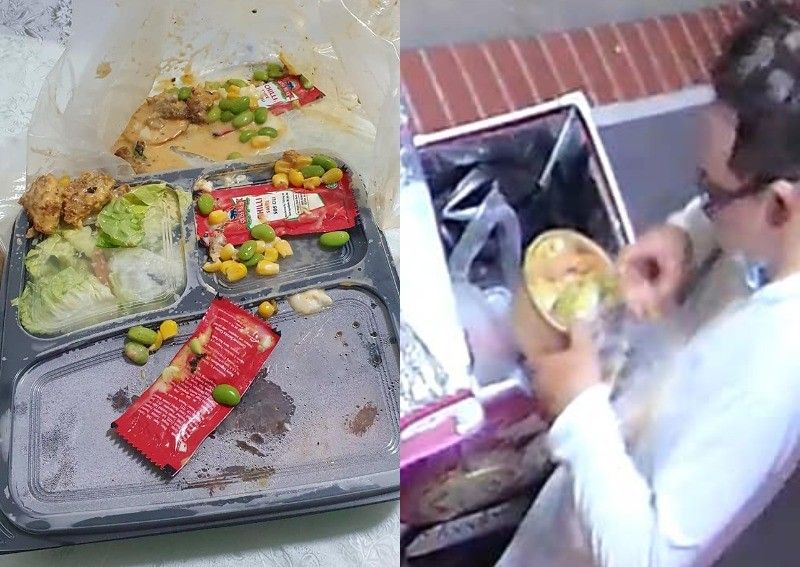 Duh! Pengantar Ini 'Nyomot' Makanan Pelanggan Pakai Tangan