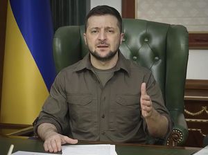 Zelensky: Kepala Dinas Keamanan Crimea Ditahan Atas Pengkhianatan