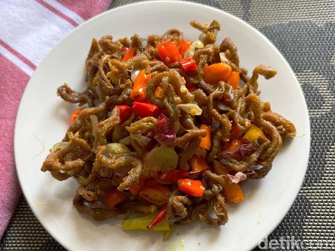Resep Oseng Mercon Usus Ayam.