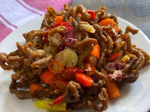 Resep Oseng Mercon Usus Ayam yang Gurih Pedasnya Nampol