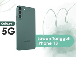 Samsung Galaxy S22 5G, Lawan Tangguh iPhone 13