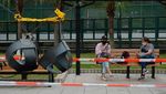Sejenak di Taman Kota Hong Kong Saat Badai Omicron Mulai Menurun