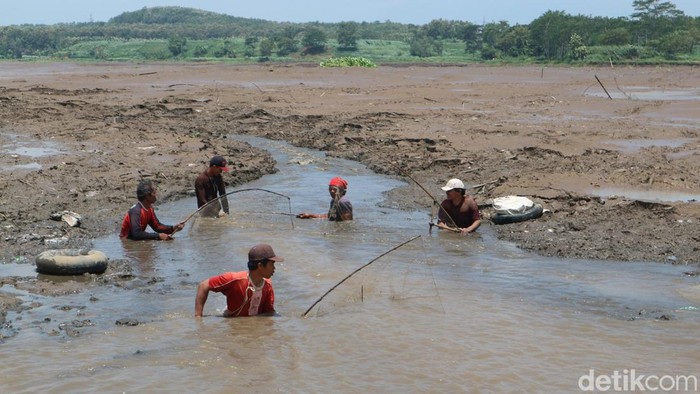 Warga berburu ikan