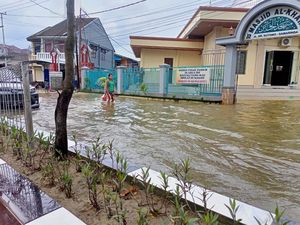 Banjir di Kaltim Meluas ke Kota Samarinda, 1.722 Rumah Terendam