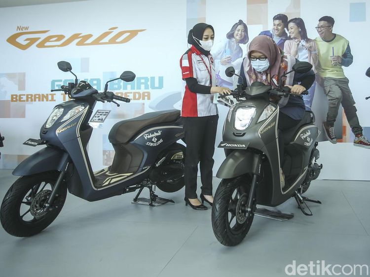 Honda Genio Tampil dengan Gaya Baru
