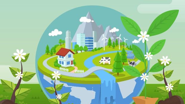 Infografis, Akselerasi Pembangunan Hijau di Indonesia