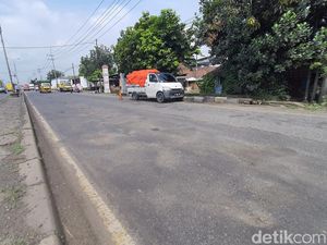 Pengendara Lapor Jalan Bergelombang di Mojokerto Bikin Motor Oleng