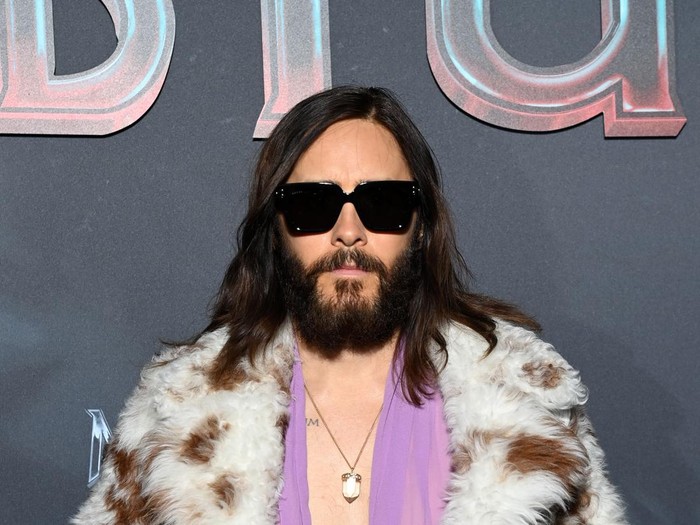 PARIS, FRANCE - MARCH 22: Jared Leto attends the Morbius Premiere at Gaumont Champs Elysees on March 22, 2022 in Paris, France. (Photo by Pascal Le Segretain/Getty Images)