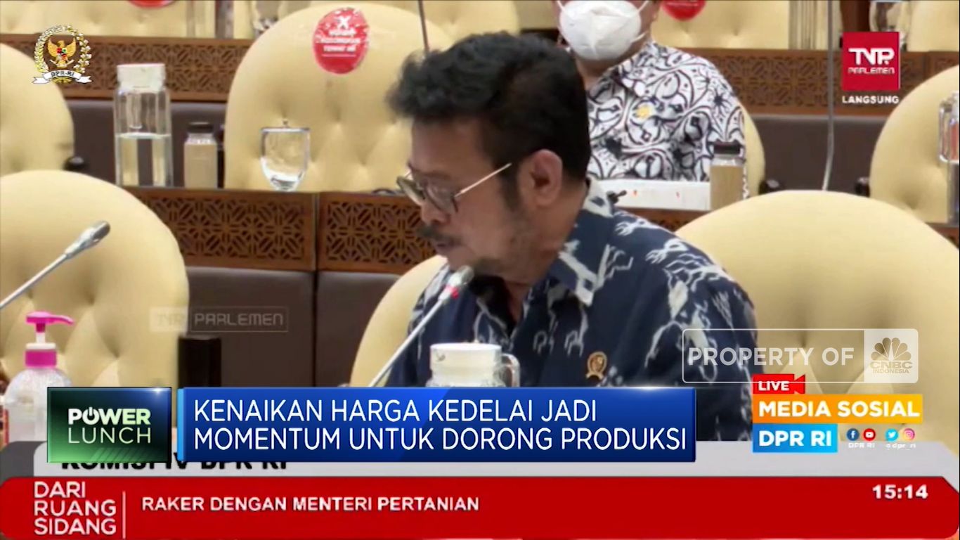 Kedelai Impor Lebih Murah Daripada Lokal, Kata Mentan