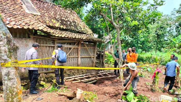 Lokasi sapiteng tempat warga di Ngawi meninggal diduga menghirup gas beracun