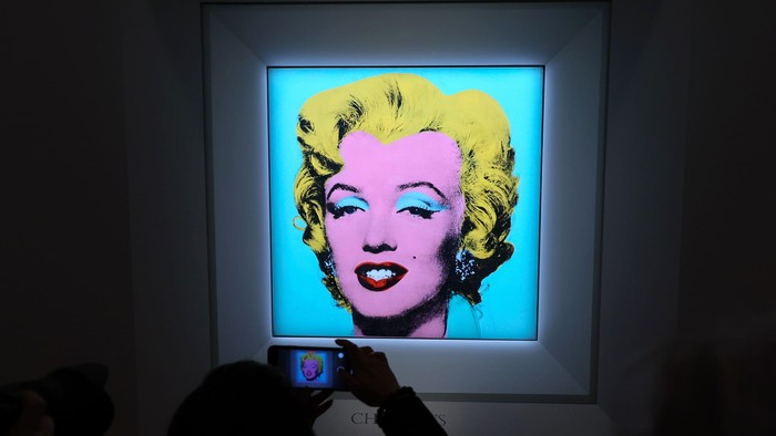 Lukisan Marilyn Monroe