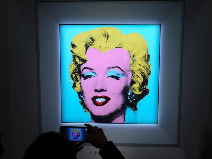 Lukisan Marilyn Monroe