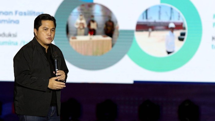 Momen Menteri BUMN Erick Thohir Apresiasi Bawahannya BUMN Corporate Communications and Sustainability Summit (BCOMSS) 21/22 adalah sebuah ajang di dunia Public Relations/Kehumasan dan Program Keberlanjutan bagi perusahaan di lingkungan BUMN.