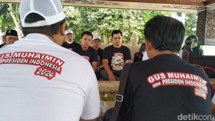 Muhaimin Iskandar didoakan jadi presiden di depan Makam Bung Karno