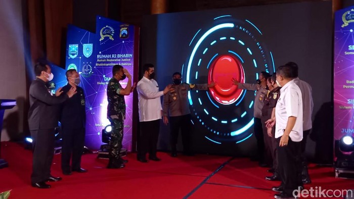 Peluncuran aplikasi prabu presisi mangga manis
